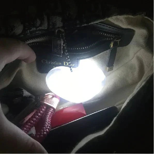 HeartCharm – LED Heart Light, No More Purse Treasure Hunts!